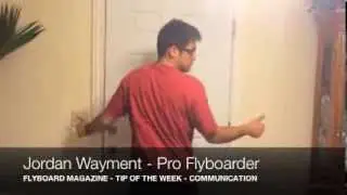 Pro Flyboarder Jordan Wayment - Flyboarding Hand Signals
