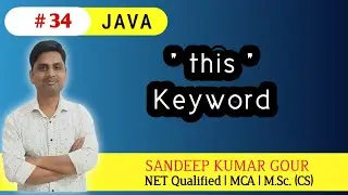 This keyword in JAVA | Programming in JAVA