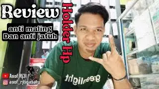 Holder hp anti maling dan anti jatuh | review holder hp