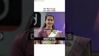 5th August 🌟 She Was Well Prepared 🔥👩&zwj;✈️✅ | Upsc Interview