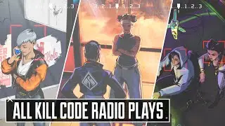 All 3 Kill Code Radio Plays - Apex Legends