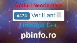 Limbajul C++, problema #474 VerifLant, pbinfo.ro