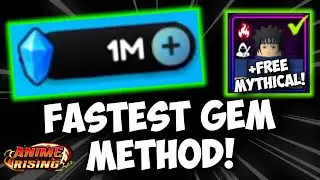 Fastest Diamond/Gem Method & FREE MYTHICAL! Anime Rising Noob To Pro [DAY 3]
