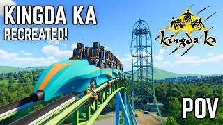Recreating the Worlds Tallest Coaster - Kingda Ka Recreation | Planet Coaster 2