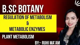 Regulation of metabolism and regulatory enzymes