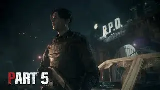What's Safest? Inside or Outside the Police Station? | Let's Play RE2 REMAKE Episode 5 | Full Game