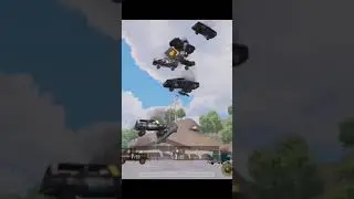 Training mode Bgmi Grenade | How To fly cars | Fun moments #Shorts#Short