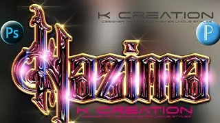 Shine Glass Text Effect 2023 || New Glass Font Editing 2023