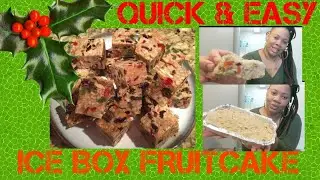 ICE BOX FRUITCAKE RECIPE (DELICIOUS)