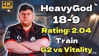 HeavyGod (18-9) G2 vs Vitality (Train) | BLAST Open London 2025 Finals