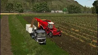 FARMING SIMULATOR// RECOJO LAS CEBOLLAS!!NUEVA COSECHADORA!!PONGO UN COBERTIZO NUEVO #Kinlaig #EP12