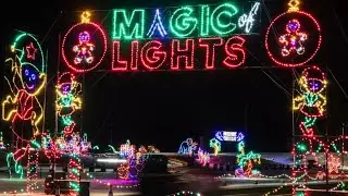 MAGIC of LIGHTS @ Hollywild Animal Preserve, Deer forest , UPSTATE- SC
