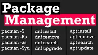 A Great Reference and Guide to Linux Package Management!! (Arch, Fedora, RHEL, Ubuntu, and more..)