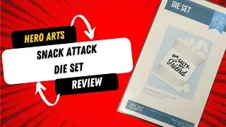 Обзор набора кубиков Hero Arts Snack Attack