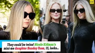 News: Nicole Kidman Sunday Rose daughter lookalike spitting image mother Balenciaga Paris Fashion...