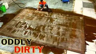 Sewer overflow - lncredible dirty carpet cleaning satisfying ASMR