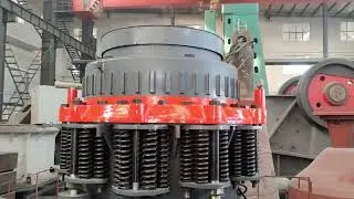 PYD-600 20TPH Spring Cone Crusher Customer Installation Site