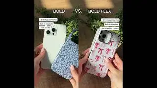 Not sure what the difference between our Bold flex vs. Bold case styles are?