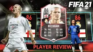 FREE 86 DAVID BECKHAM PLAYER REVIEW - FIFA 21