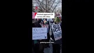 Protest against ICE across US cities
