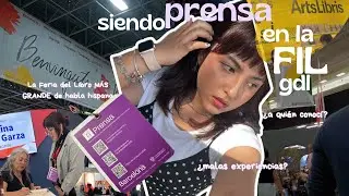 ¿cómo es ir a la feria del libro más grande de LatAm? ⋆˚꩜｡ vlog ── .✦ FIL Guadalajara 2025