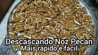 Como descascar Noz Pecan, isso facilitou muito minha vida! #nogueira #sitio #diy #vidanocampo #noz