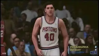 Classic NBA Basketball PHILADELPHIA (22-10) @ DETROIT (21-12) Full Game
