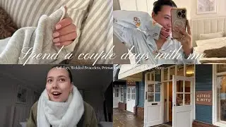 SPEND A COUPLE DAYS WITH ME | Nail Day, Welded Bracelets, Primark Trip, M&S Food Shop + More