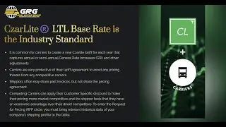 GRG - Understanding CzarLite LTL Base Rates