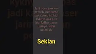aku cuma kasih tau yagys