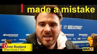 Oliver Rowland said clearly that he made a mistake