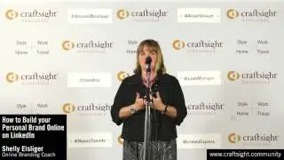 Shelly Elsliger shares How to Build your Personal Brand Online on LinkedIn | craftsight