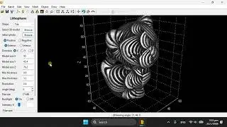 LuBan Lithophane v21 Tile