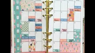 Monthly Plan With Me (Sew Much Crafting) June 2016 Ft. Evie Lou & Co.