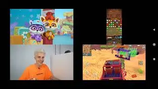 Енотки Vs Bejeweled Classic Vs А4 Телепатия Бургер Vs MULTI SAMSUNG - 4 VIDEO HD 