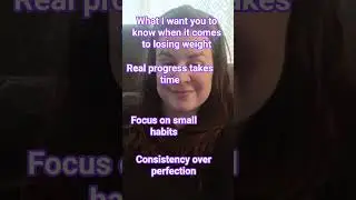 True weight loss requires patience and consistency