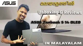 ASUS Zenbook S 14 (UX5406) Copilot+ PC Unboxing and Review in Malayalam #computer #laptop
