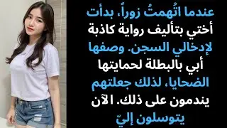 عندما اتُّهمت ظلمًا، أختي نشرت قصة كاذبة لتدخّلني السجن… ثم اتصل أبي