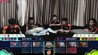 AURA ESPORTS vs GEEK FAM JR GAME 2 MDL SEASON 4 WEEK 3 DAY 1