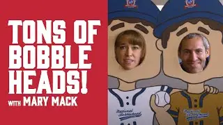 Mary Visits National Bobblehead Hall of Fame and Museum in Milwuakee