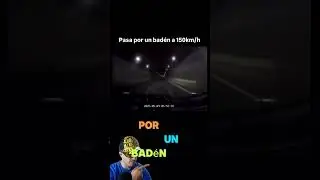 😱 &iquest;Qu&eacute; pasa si pasas un bad&eacute;n a 150 km/h? &iexcl;Observa esto! 🚗💥