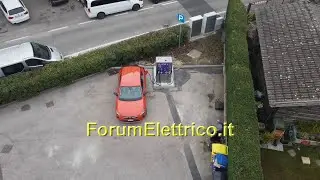 Colonnina Enel X Fast Eni Bussolengo VR Via Gardesana 25