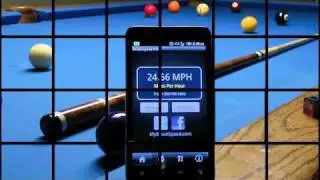 Break Speed: Capturing break speeds at the pool table using your phone