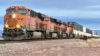FAST BNSF Z Train on the Gallup Sub in Highland Meadows, NM!