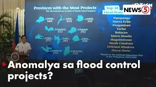 Flood control projects sa buong bansa, napunta lang sa 15 contractors &mdash; PBBM
