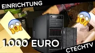 1.000 Euro Server Build 2016 | Die Einrichtung | German | CTechTV