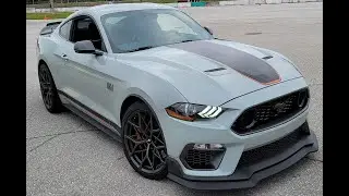 Ford Mustang Mach 1 Hot Laps vs Corvette C8 Barrett-Jackson