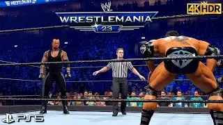 WWE 2K22 UNDERTAKER VS BATISTA WRESTLEMANIA 23