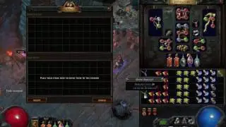Path of Exile - Alching 160 ilvl84+ amulets (Breach Sc) 11.1.2017