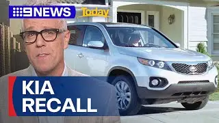 Kia recalls over 100,000 vehicles due to potential fire hazard | 9 News Australia
